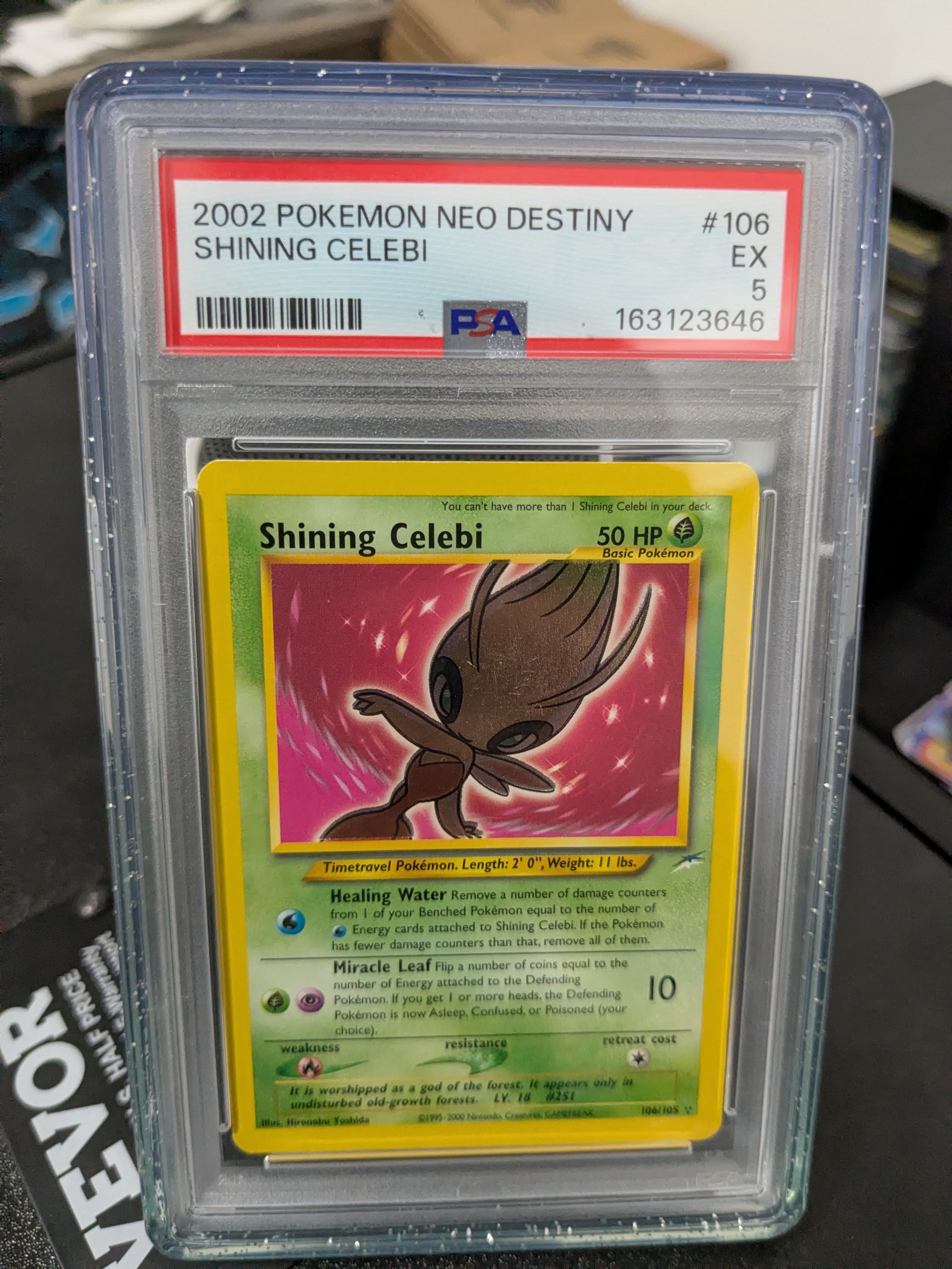 PSA 5 Shining Celebi
